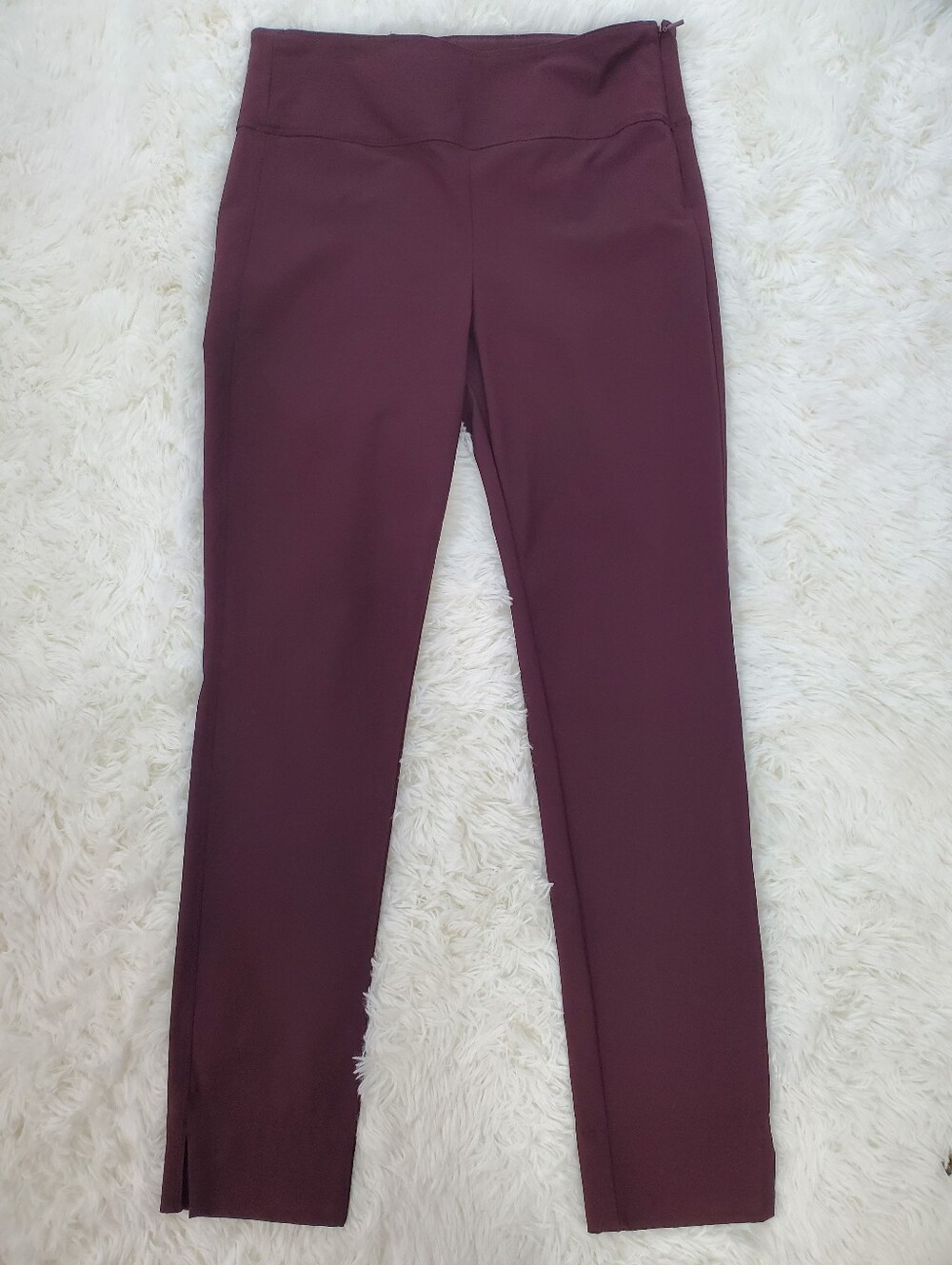 Athleta Size 6 Antique Burgandy Wander Slim Ankle Pant